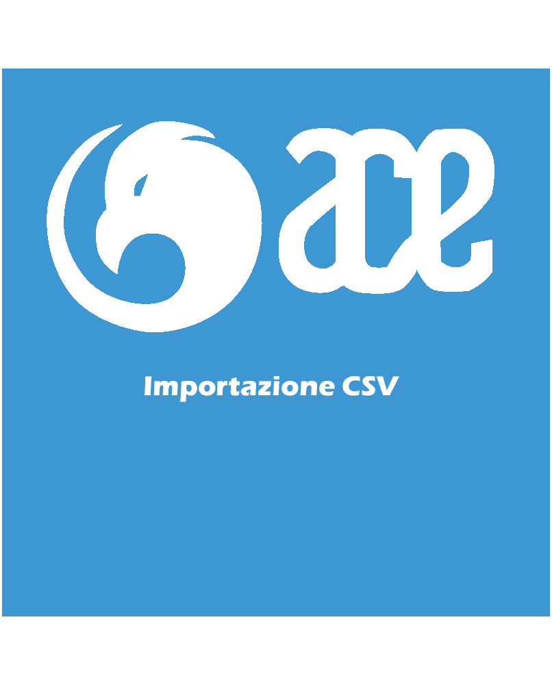 Importazione CSV